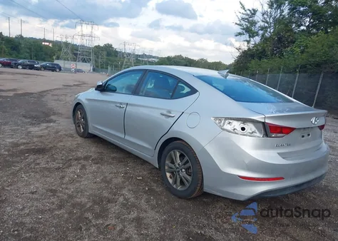 2018 Hyundai Elantra Value Edition из США, поврежденный, VIN 5NPD84LF8JH274200
